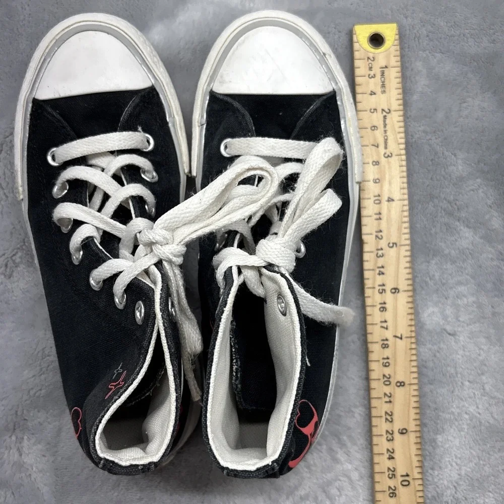 Converse Chuck Taylor All Star EVA Hearts Sneakers Size 2 Youth